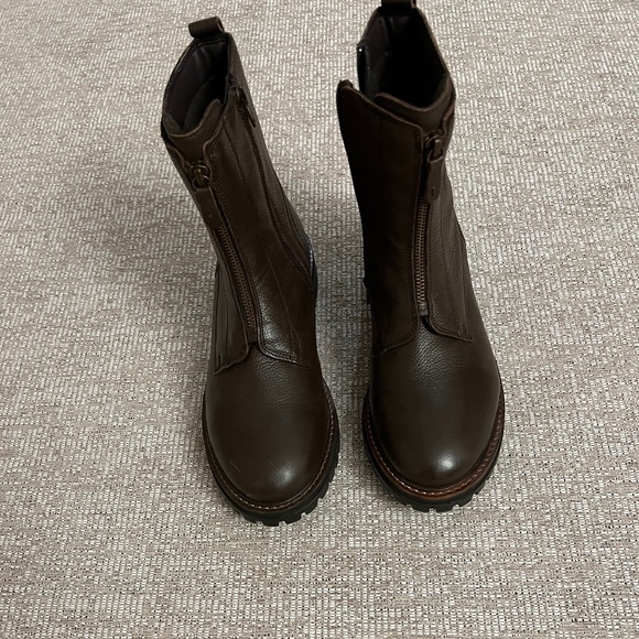 Alberto Torresi brown leather ankle boots NWOT - Picture 8 of 8